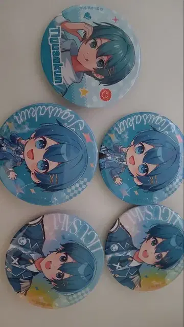 치구사 군 AMPTAK x COLORS 캔뱃지