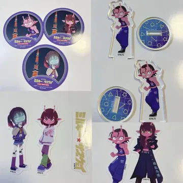 은하 특급 밀키 서브웨이 아크릴 스탠드 스티커 코스터