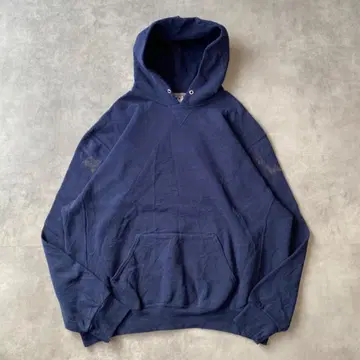 러셀 애슬레틱 후드티 맨투맨 무지 구제 의류 2XL 네이비 12591