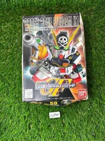 (G1061) SD 건담 No.59 크로스본 건담 X1 프라모델