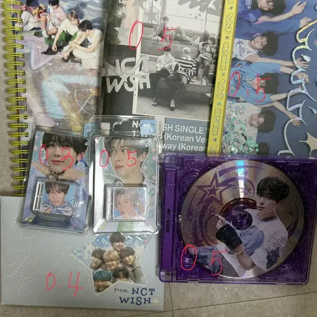 위시 앨범처분 (단순개봉)