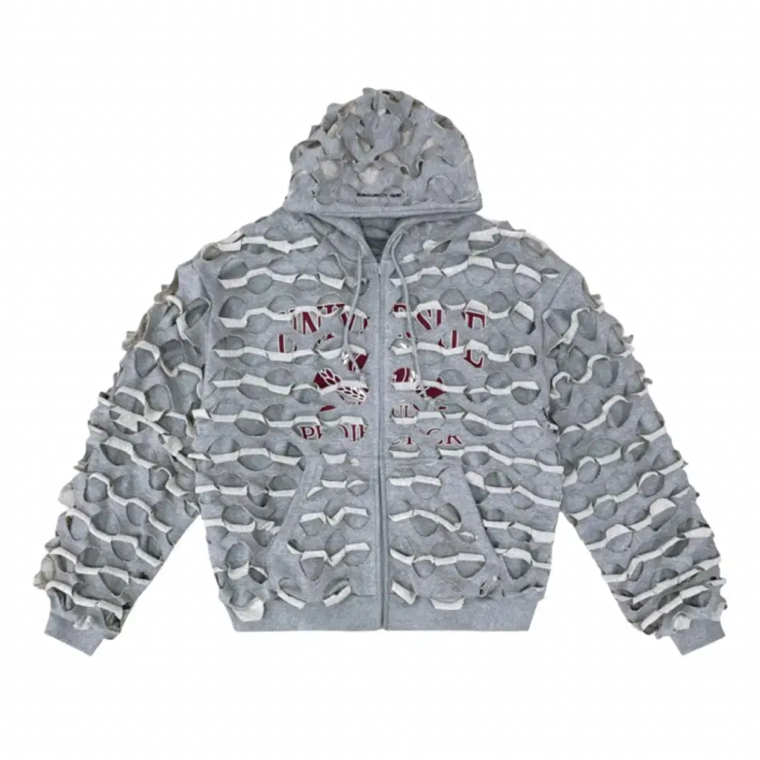 PROJECT GR | 프로젝트지알 Projectgr Distressed Layer Hoodie (2