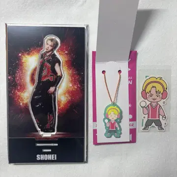 우라카와 쇼헤이 아크릴 스탠드 러버 키링 & 스티커 세트
