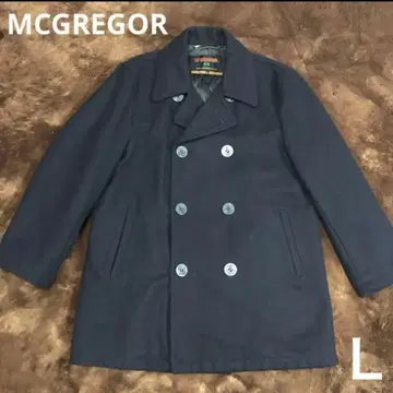 맥그레거 P코트 L 울 네이비