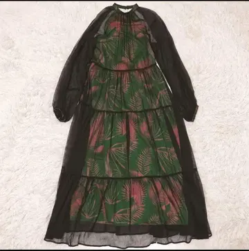 쉬폰 티어드 원피스