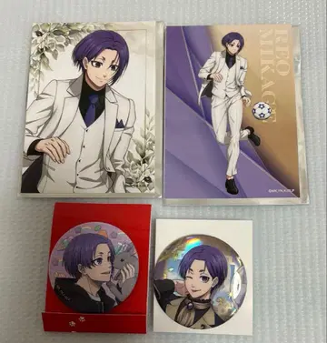 블루 록 AGF 미카게 레오 캔뱃지 브로마이드