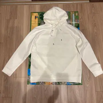 더 샵 티케이 화이트 후드 부착 후드티 L