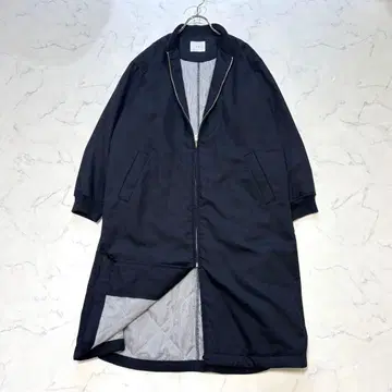 [ 새상품급 ] 프릿 ZIP 블루종 코트 오버 실루엣 롱 코트