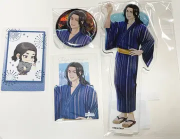 AGF 중외광업 바지 케이스케 아크릴 스탠드 캔뱃지 특전 폴라샷