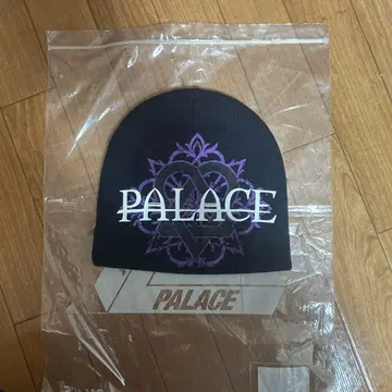 Palace 니트 모자 네이비