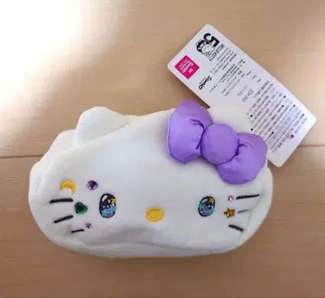 새상품 키티 50주년 페이스형 파우치