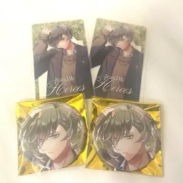 스타마이 호죠 키요시 특전 캔뱃지 & 클리어 카드