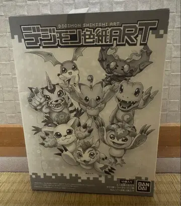 디지몬 어드벤처 색지 art 새상품 미개봉 1박스