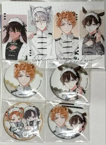 사쿠라 리코 늑대군은 양보하지 않아 산세이도 캔뱃지 특전 카드