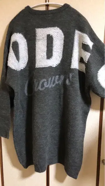 RODEO CROWNS 그레이 오버 사이즈 니트