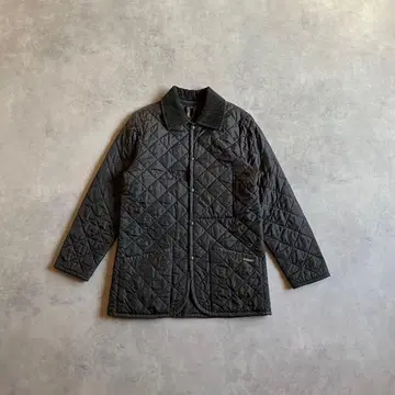 LAVENHAM 영국제 사이즈 34 블랙 퀼팅 자켓