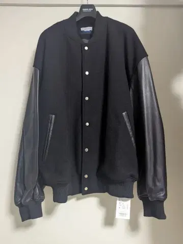 maisonspecial 시어링 레더 바시티 자켓 사이즈 2