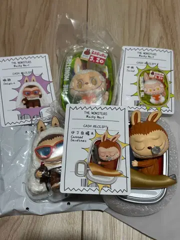 THE MONSTERS 라브브 와키마트 피규어 3종 세트