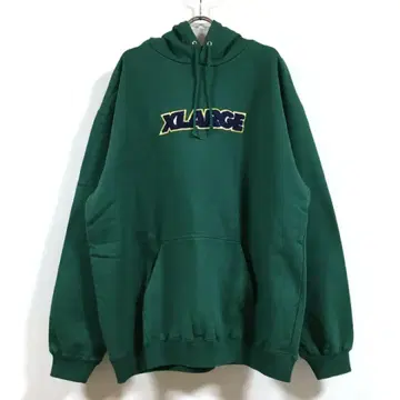 새상품 XLARGE 엑스라지 후드티 긴팔 남성용 그린 M