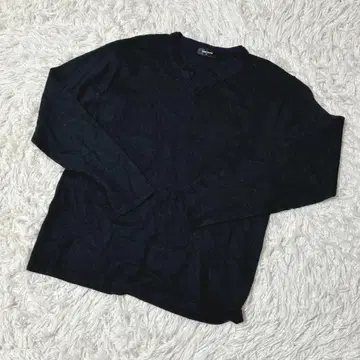 [ c6617 ] COMME CA ISM 티셔츠 긴팔 블랙 심플