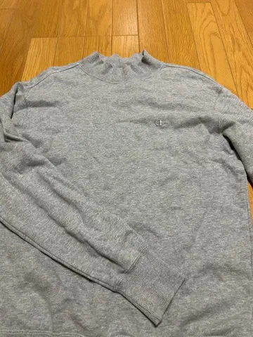 Champion 그레이 크루넥 맨투맨 L 사이즈