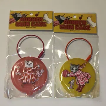 히구치 유코 보리스 잡화점 러버 코인 케이스 꽃 코하루 맹구와 오킨짱