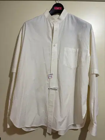 Name. 화이트 긴팔 셔츠 사이즈 2