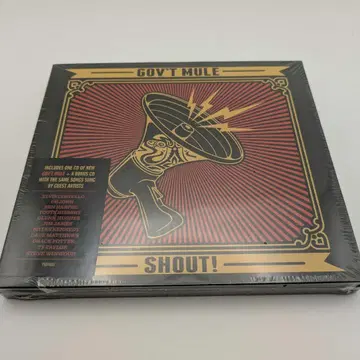 Gov't Mule Shout! 2장 세트 CD 미개봉 새상품