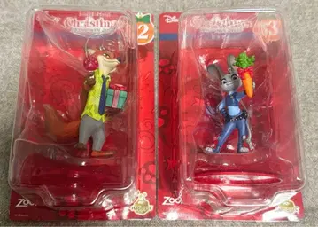 해피 복권 닉 주디 2개 세트 디즈니 오너먼트