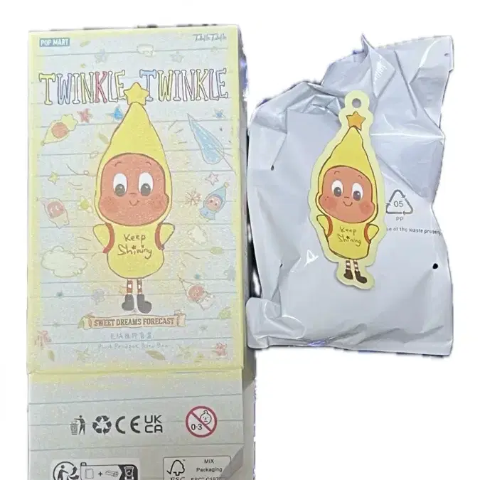 Sealed) POP MART Little Star Weather Forecast Hugging the Sunshine