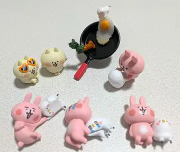 카나헤이의 작은 동물 피스케&토끼, 네-네-고양이 피규어 등 7종 세트