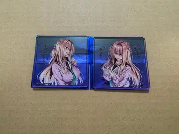 아마카노 2 축중심파 트레이딩 아크릴 코스터 2개 츠타마치 치토세