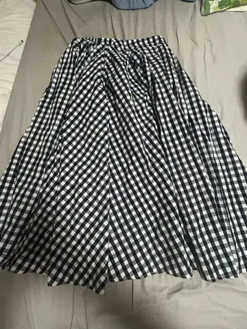 Sonny Label 롱 스커트 깅엄 체크