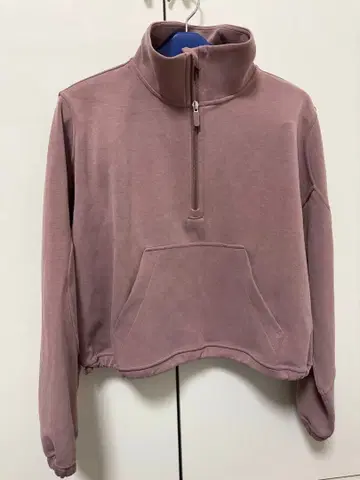 룰루레몬 softstreme 하프 지퍼 맨투맨