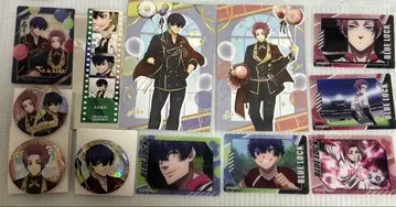 블루 록 AGF 아이쿠 이토시 사에 캔뱃지 파보카 특전 포스카