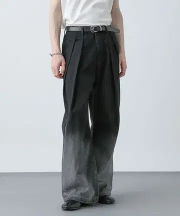 HARE 그라데이션 데님 팬츠 S