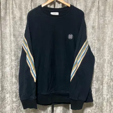 FACETASM RIB XXL 스웨트 셔츠 트레이닝복 스트라이프