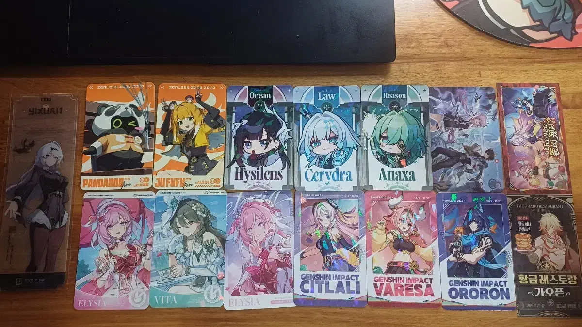 Hoyoverse Land 2025 Free Booth Photocard Set by Game for sale.