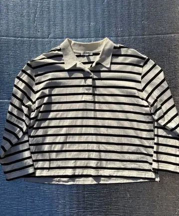 COS 보더 피케 셔츠 M