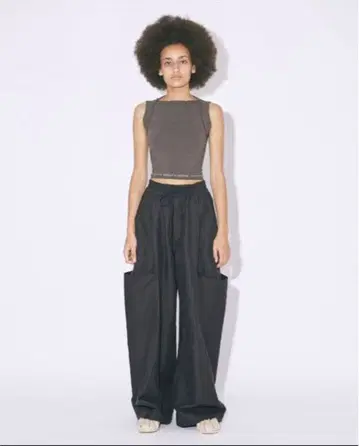 beautiful people 카고 팬츠 차콜 사이즈 38