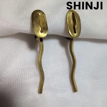 아틀리에 신지 ATELIER SHINJI 빈티지 귀찌 골드