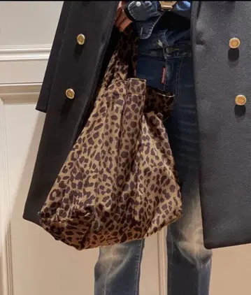 MUSE de Deuxieme Classe 레프론티 레오파드 토트백