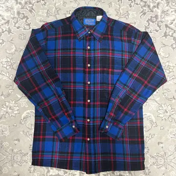 90s USA PENDLETON 펜들턴 옴브레 울 플란넬 셔츠