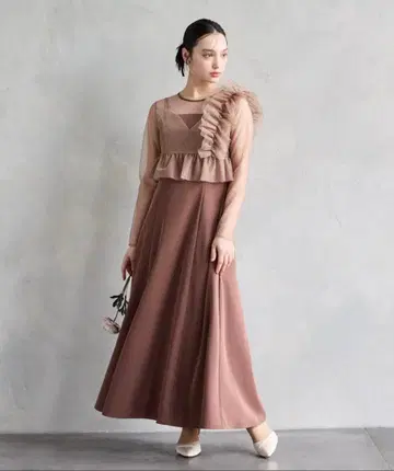 3종 세트 AIMER 드레스 뷔스티에 자켓 세트