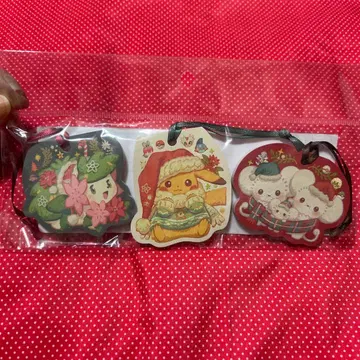 포켓몬 크리스마스 오너먼트 3개 세트