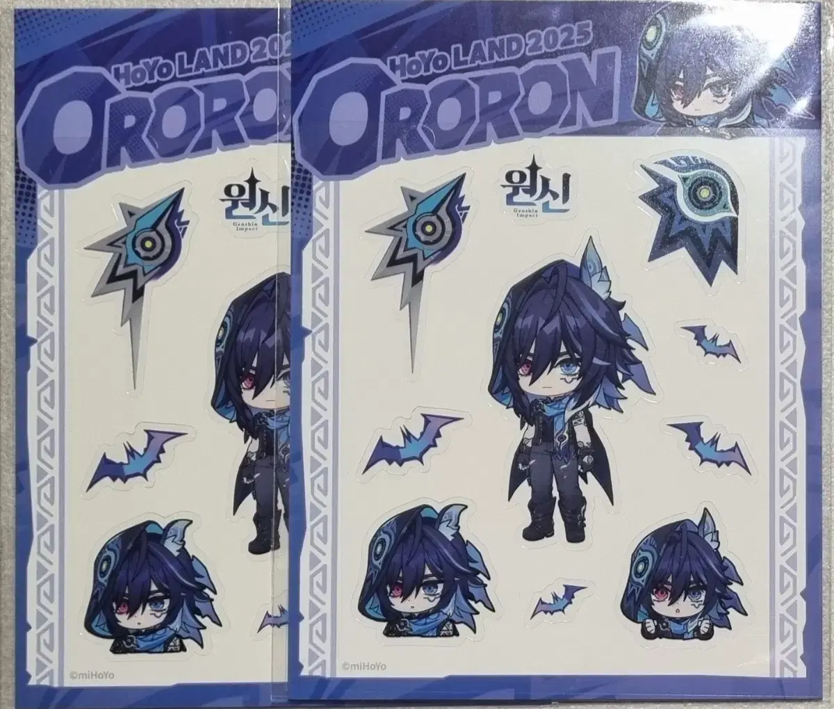 Genshin Impact Hoyoverse Ololune DIY Toploader Sticker