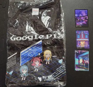 Google Play 대감사제 학원 아이돌 마스터 T셔츠 컬렉션 카드