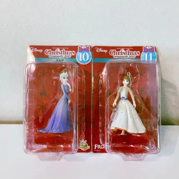 Happy 복권 크리스마스 오너먼트 디즈니 엘사 안나