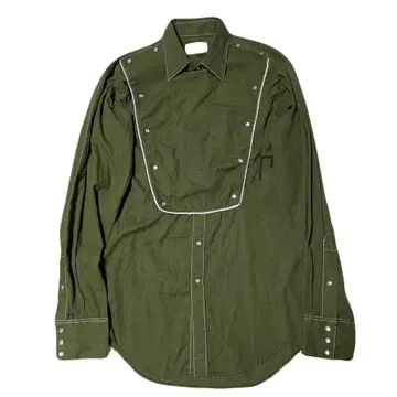 Rock mount USA제 에이프런 웨스턴 셔츠 카키