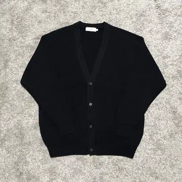[ 새상품급 ] Graphpaper 코튼 니트 가디건 블랙